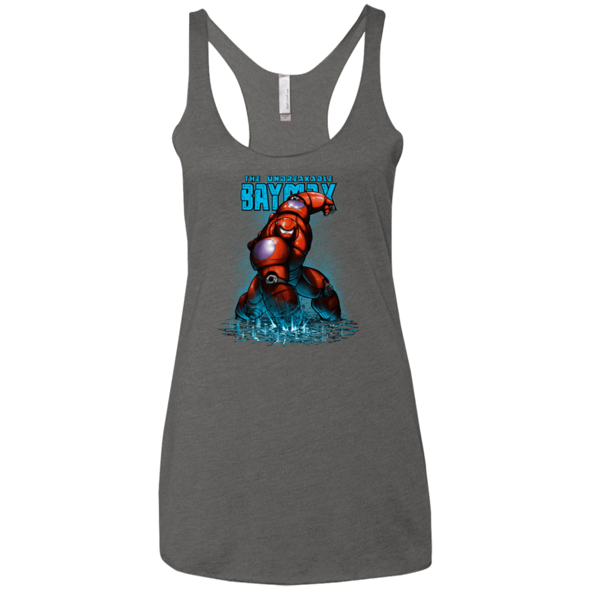T-Shirts Premium Heather / X-Small Unbreakable Hero Women's Triblend Racerback Tank