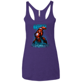 T-Shirts Purple / X-Small Unbreakable Hero Women's Triblend Racerback Tank