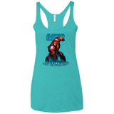 T-Shirts Tahiti Blue / X-Small Unbreakable Hero Women's Triblend Racerback Tank