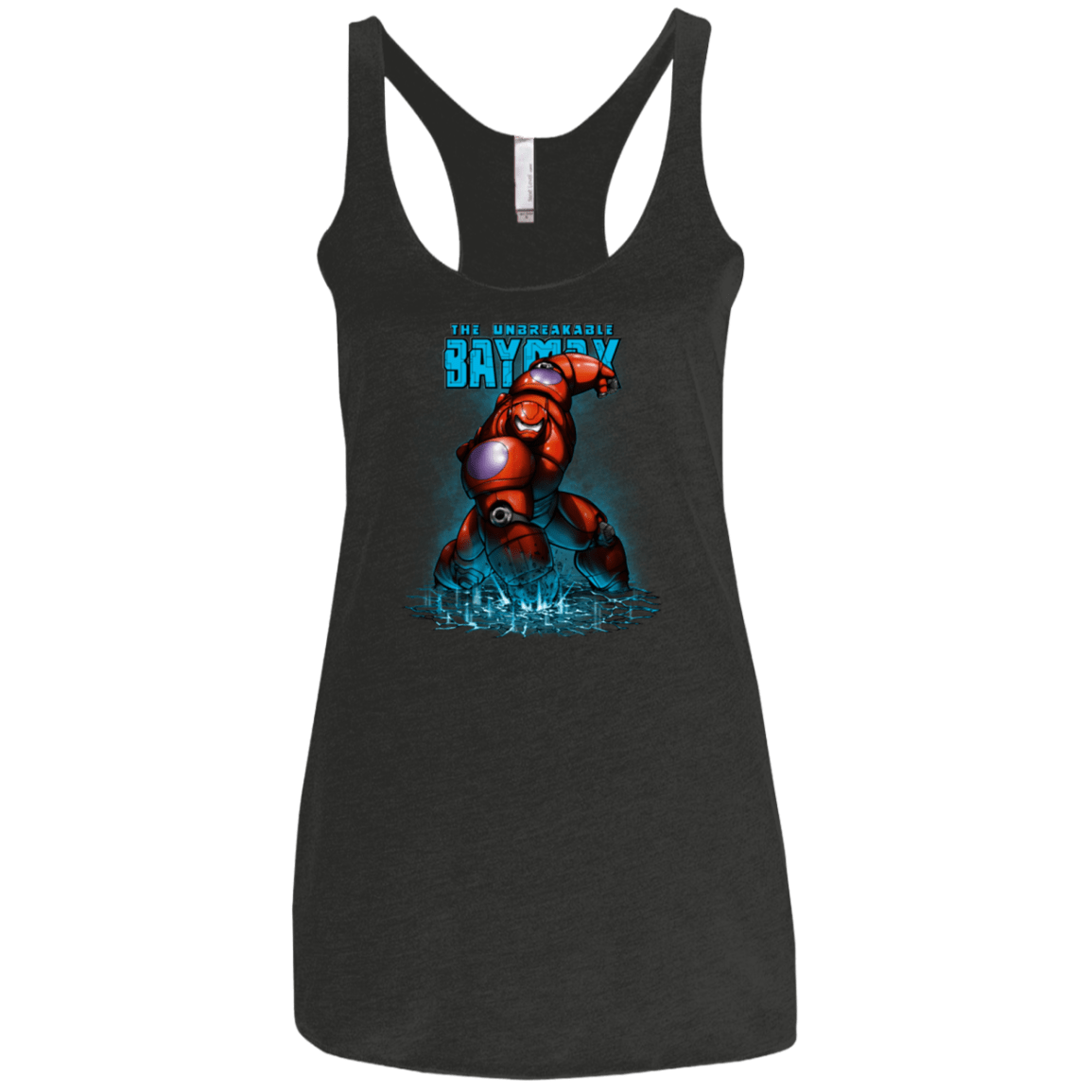 T-Shirts Vintage Black / X-Small Unbreakable Hero Women's Triblend Racerback Tank