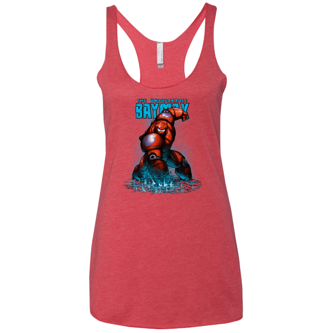 T-Shirts Vintage Red / X-Small Unbreakable Hero Women's Triblend Racerback Tank