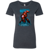 T-Shirts Vintage Navy / Small Unbreakable Hero Women's Triblend T-Shirt