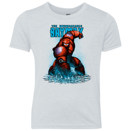 T-Shirts Heather White / YXS Unbreakable Hero Youth Triblend T-Shirt