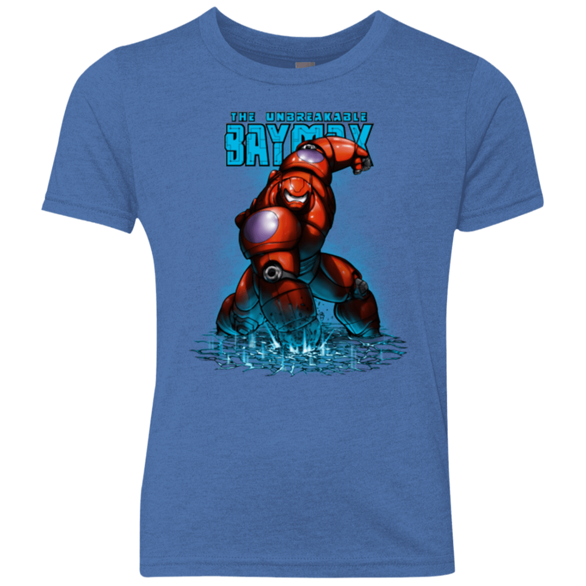 T-Shirts Vintage Royal / YXS Unbreakable Hero Youth Triblend T-Shirt