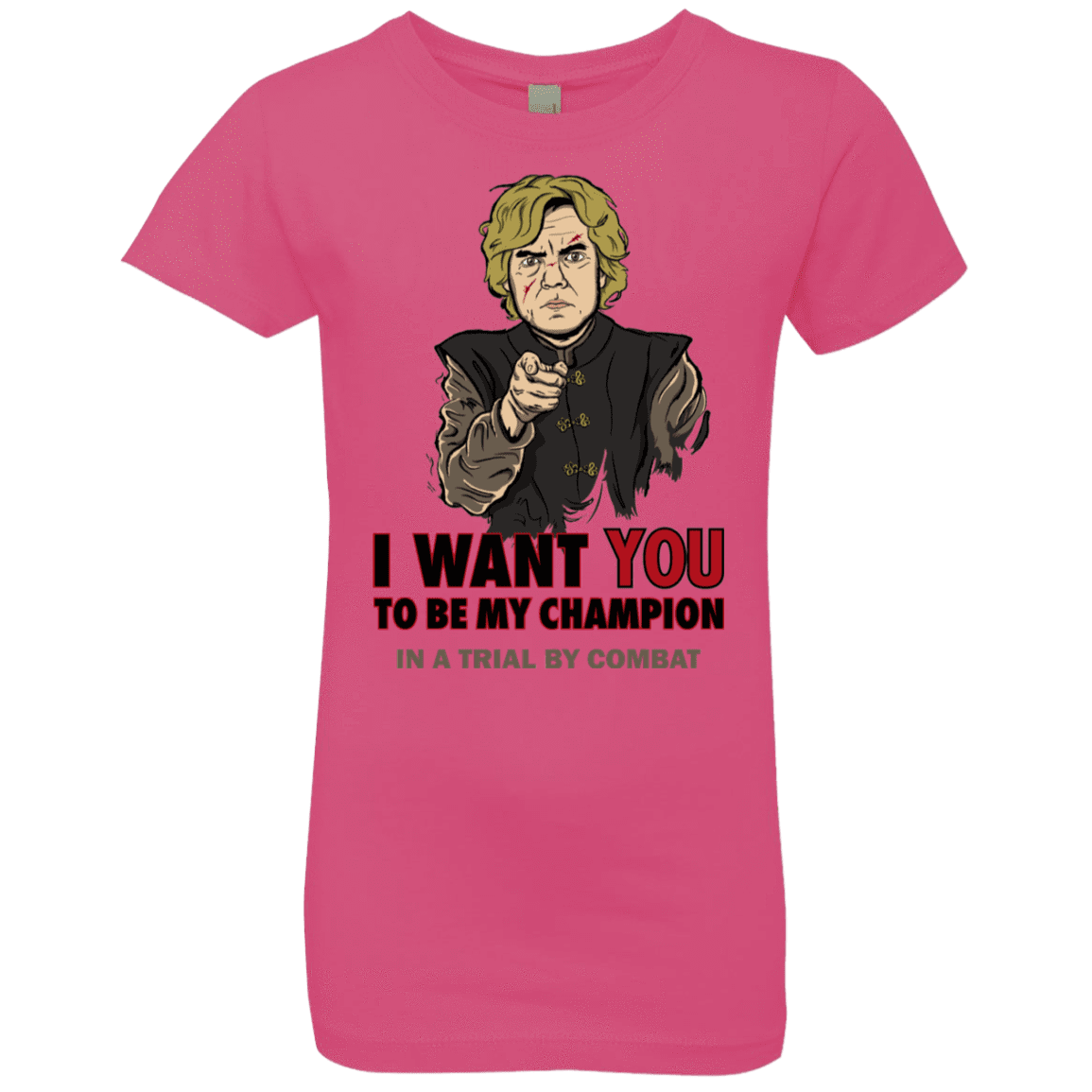 T-Shirts Hot Pink / YXS Uncle Imp Girls Premium T-Shirt