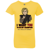 T-Shirts Vibrant Yellow / YXS Uncle Imp Girls Premium T-Shirt