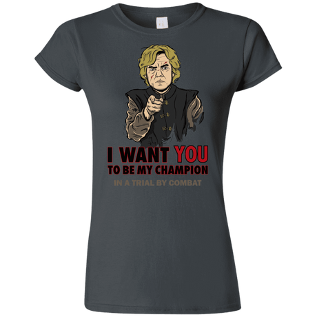 T-Shirts Charcoal / S Uncle Imp Junior Slimmer-Fit T-Shirt