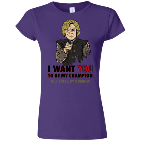 T-Shirts Purple / S Uncle Imp Junior Slimmer-Fit T-Shirt