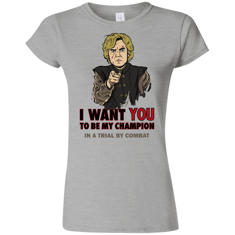 T-Shirts Sport Grey / S Uncle Imp Junior Slimmer-Fit T-Shirt