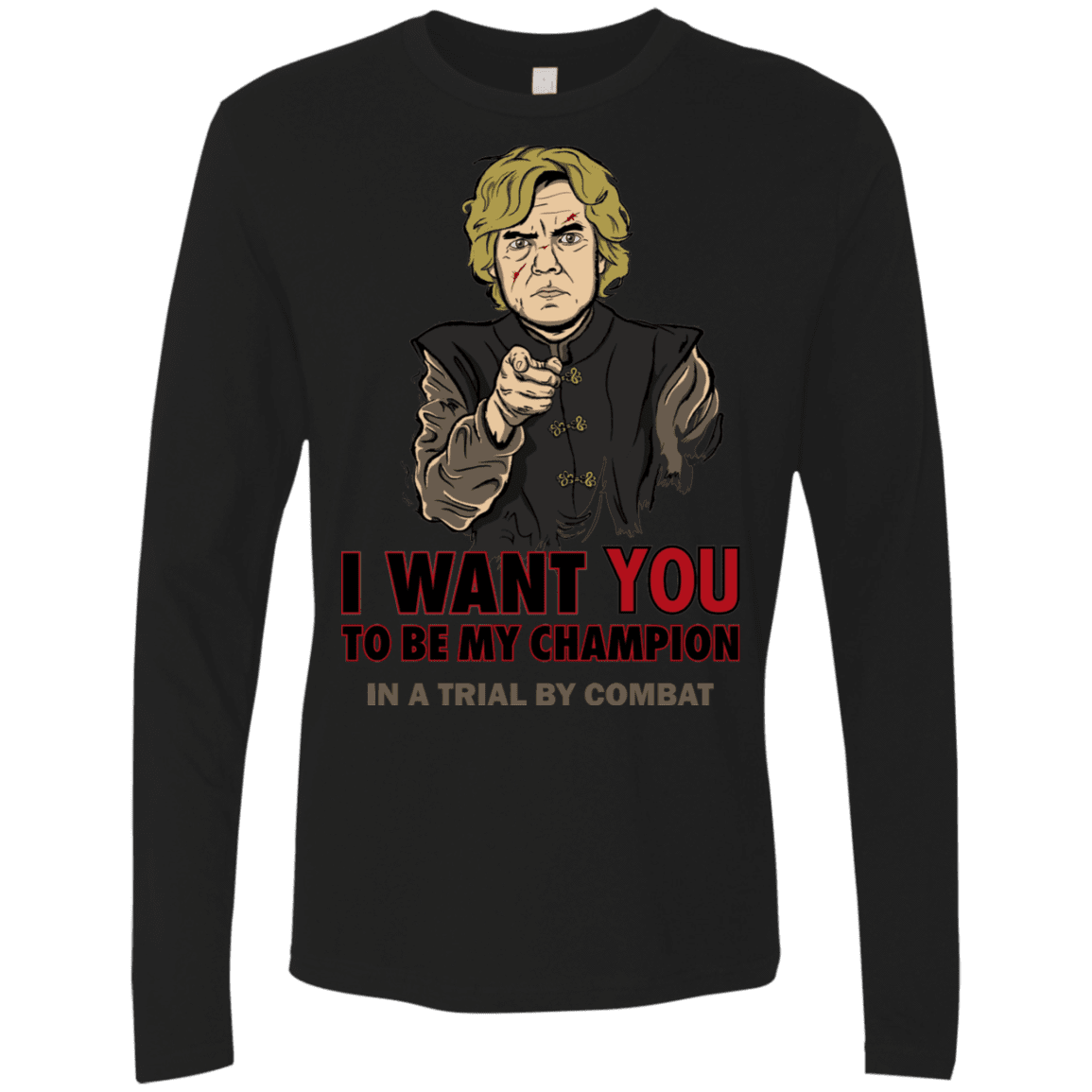 T-Shirts Black / S Uncle Imp Men's Premium Long Sleeve