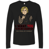 T-Shirts Black / S Uncle Imp Men's Premium Long Sleeve