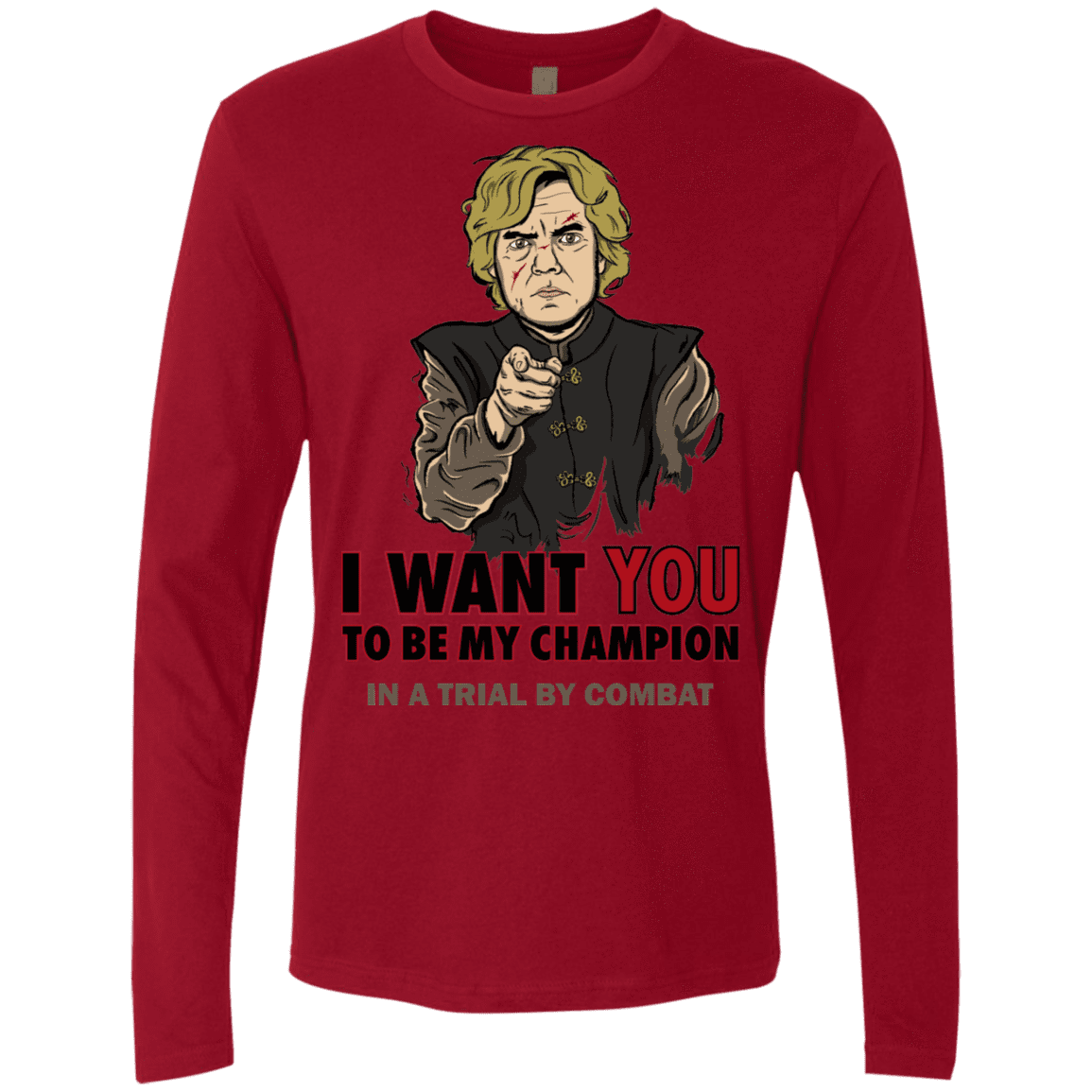 T-Shirts Cardinal / S Uncle Imp Men's Premium Long Sleeve