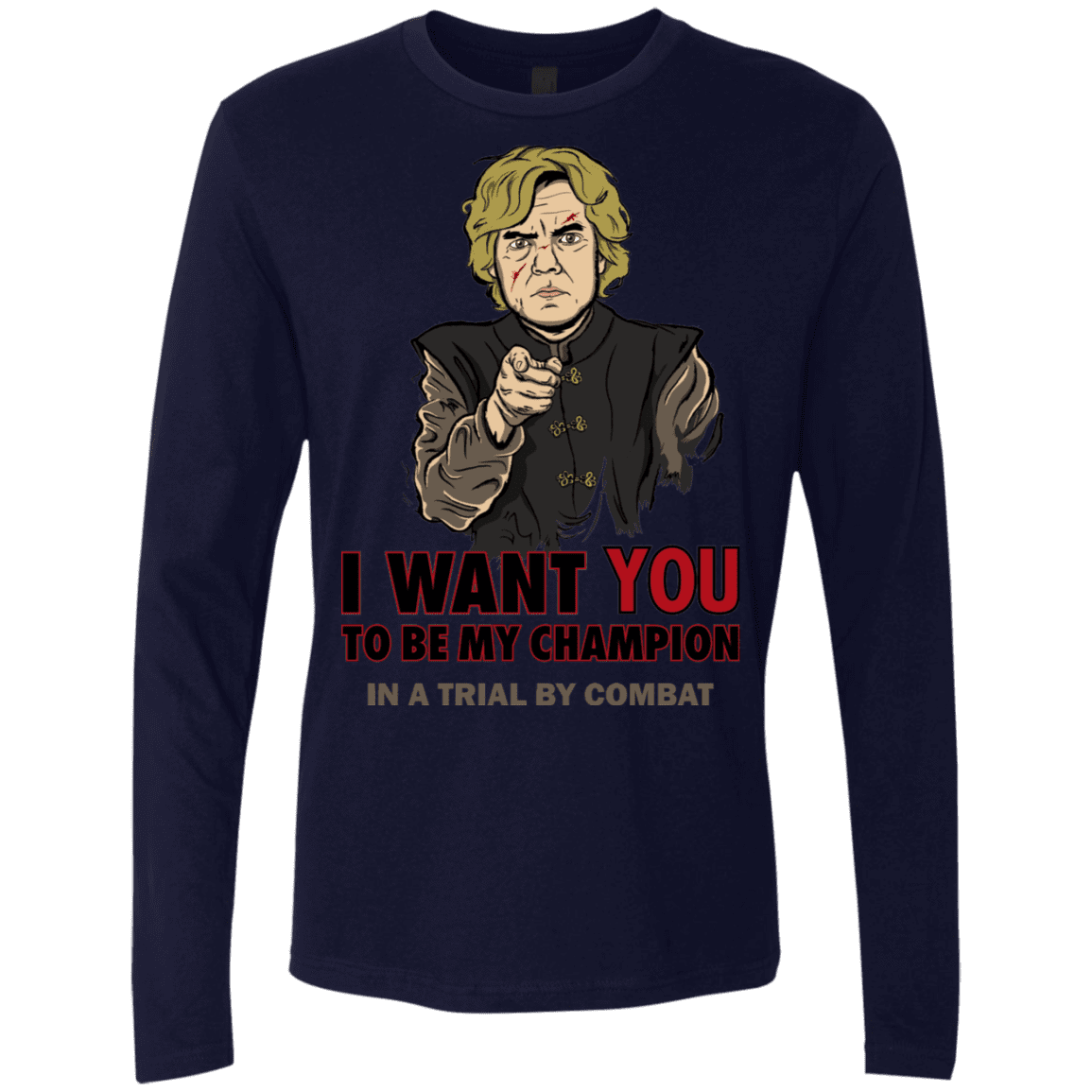 T-Shirts Midnight Navy / S Uncle Imp Men's Premium Long Sleeve