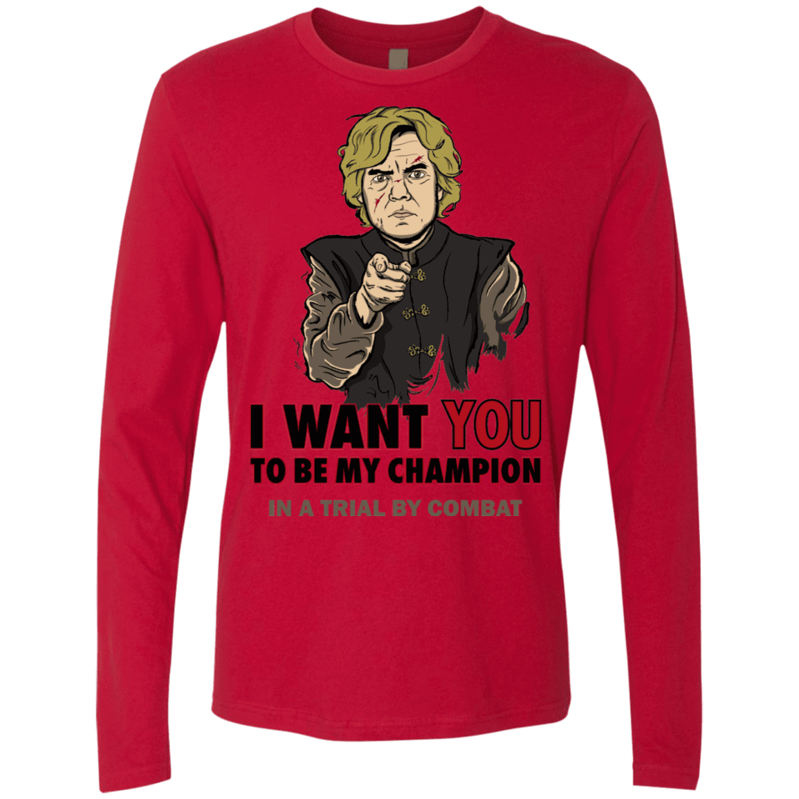 T-Shirts Red / S Uncle Imp Men's Premium Long Sleeve