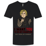 T-Shirts Black / X-Small Uncle Imp Men's Premium V-Neck