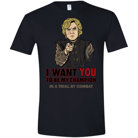 T-Shirts Black / X-Small Uncle Imp Men's Semi-Fitted Softstyle