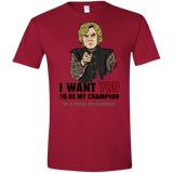 T-Shirts Cardinal Red / S Uncle Imp Men's Semi-Fitted Softstyle