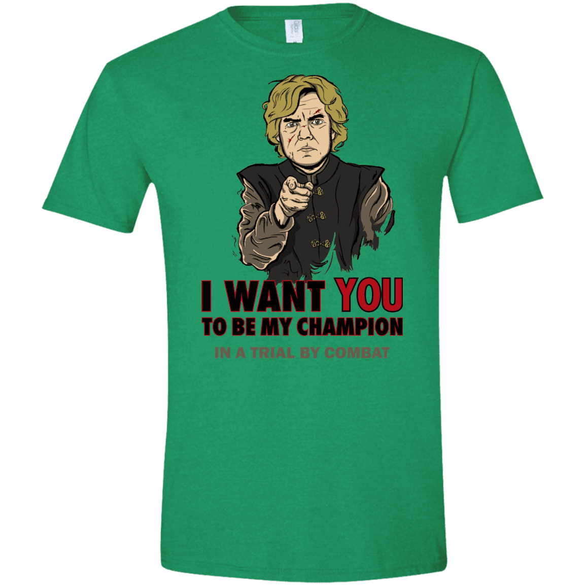 T-Shirts Heather Irish Green / M Uncle Imp Men's Semi-Fitted Softstyle