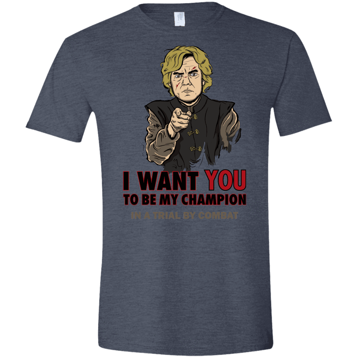 T-Shirts Heather Navy / S Uncle Imp Men's Semi-Fitted Softstyle