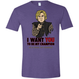 T-Shirts Heather Purple / S Uncle Imp Men's Semi-Fitted Softstyle