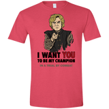 T-Shirts Heather Red / S Uncle Imp Men's Semi-Fitted Softstyle