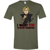 T-Shirts Military Green / S Uncle Imp Men's Semi-Fitted Softstyle