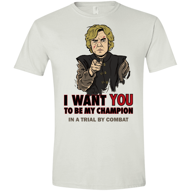 T-Shirts White / X-Small Uncle Imp Men's Semi-Fitted Softstyle