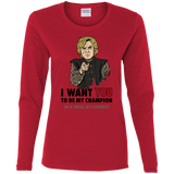 T-Shirts Red / S Uncle Imp Women's Long Sleeve T-Shirt