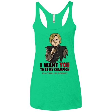 T-Shirts Envy / X-Small Uncle Imp Women's Triblend Racerback Tank