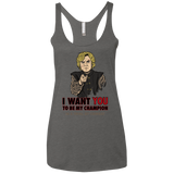 T-Shirts Premium Heather / X-Small Uncle Imp Women's Triblend Racerback Tank