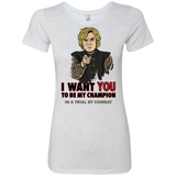 T-Shirts Heather White / S Uncle Imp Women's Triblend T-Shirt