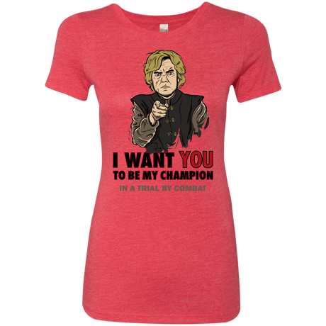 T-Shirts Vintage Red / S Uncle Imp Women's Triblend T-Shirt