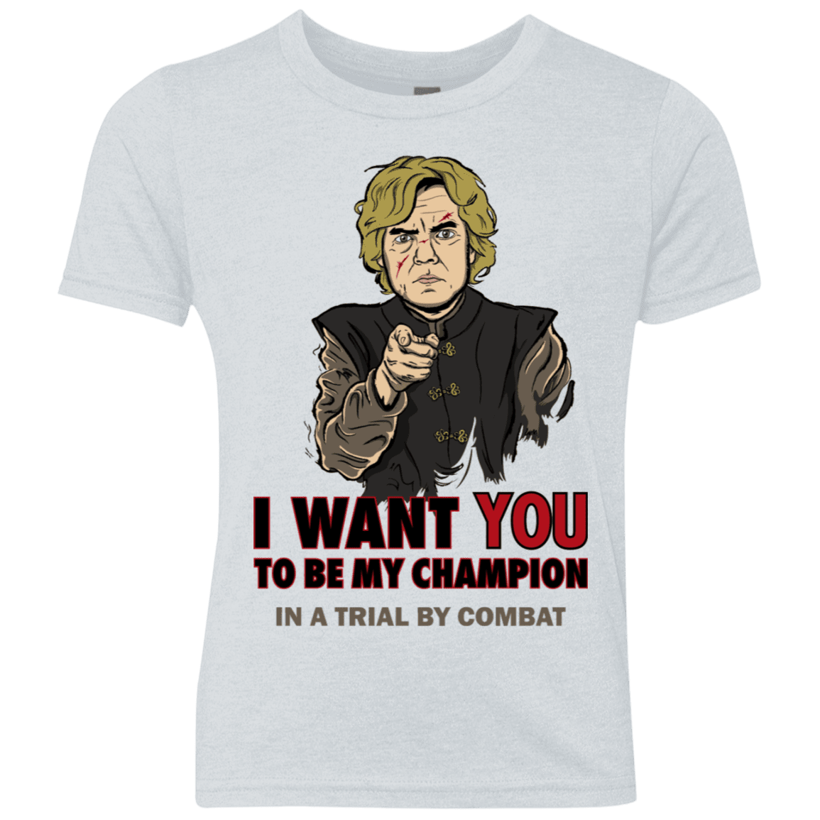 T-Shirts Heather White / YXS Uncle Imp Youth Triblend T-Shirt