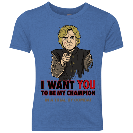 T-Shirts Vintage Royal / YXS Uncle Imp Youth Triblend T-Shirt