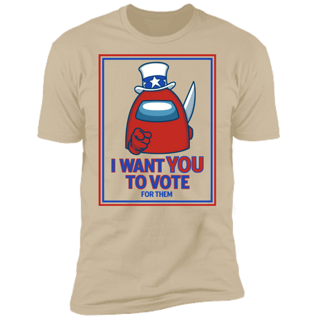 T-Shirts Sand / S Uncle Impostor Men's Premium T-Shirt