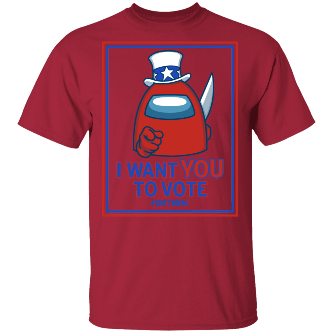 T-Shirts Cardinal / S Uncle Impostor T-Shirt
