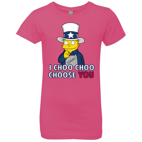 T-Shirts Hot Pink / YXS Uncle Ralph Girls Premium T-Shirt