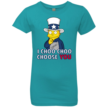 T-Shirts Tahiti Blue / YXS Uncle Ralph Girls Premium T-Shirt