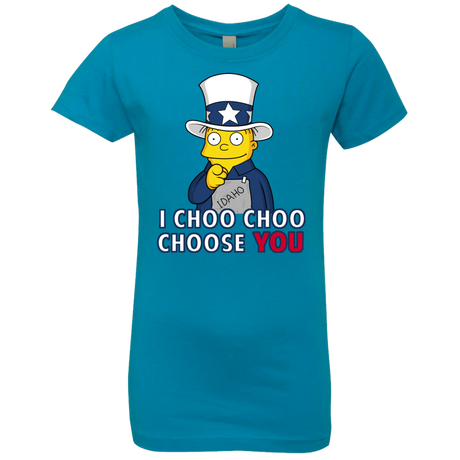 T-Shirts Turquoise / YXS Uncle Ralph Girls Premium T-Shirt