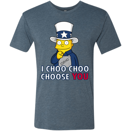 T-Shirts Indigo / S Uncle Ralph Men's Triblend T-Shirt