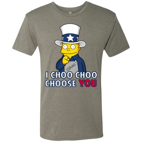 T-Shirts Venetian Grey / S Uncle Ralph Men's Triblend T-Shirt