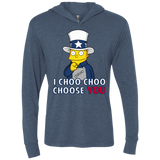 T-Shirts Indigo / X-Small Uncle Ralph Triblend Long Sleeve Hoodie Tee