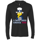 T-Shirts Vintage Black / X-Small Uncle Ralph Triblend Long Sleeve Hoodie Tee