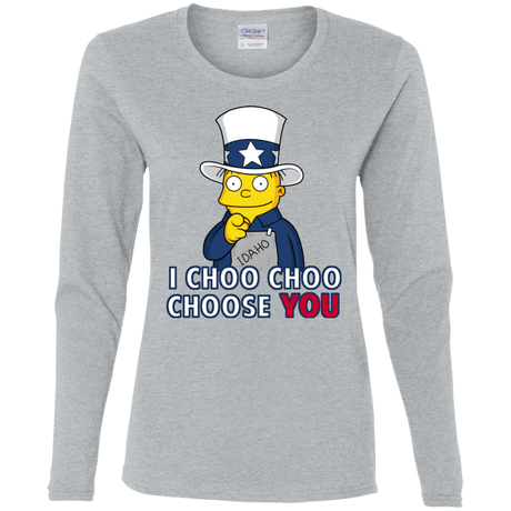 T-Shirts Sport Grey / S Uncle Ralph Women's Long Sleeve T-Shirt