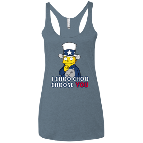 Uncle Ralph Women's Triblend Racerback Tank