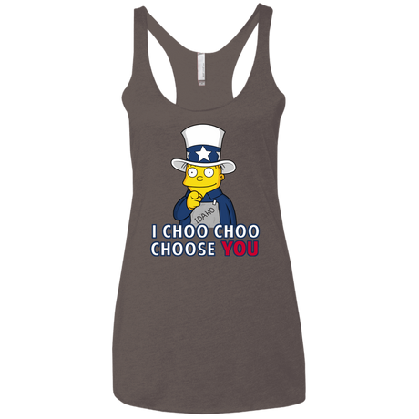 T-Shirts Macchiato / X-Small Uncle Ralph Women's Triblend Racerback Tank