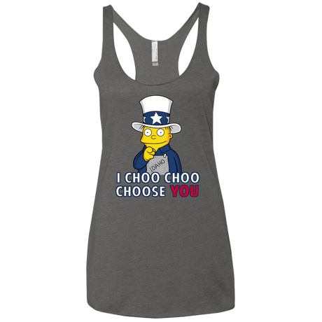 Uncle Ralph Women's Triblend Racerback Tank