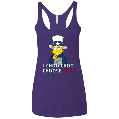 Uncle Ralph Women's Triblend Racerback Tank