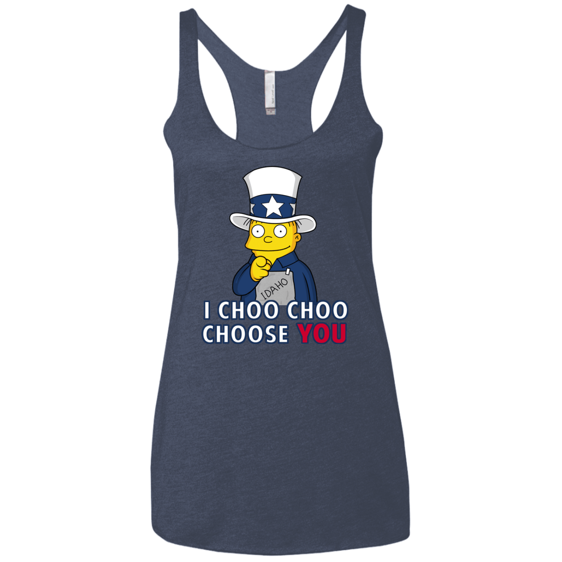 Uncle Ralph Women's Triblend Racerback Tank