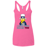 Uncle Ralph Women's Triblend Racerback Tank